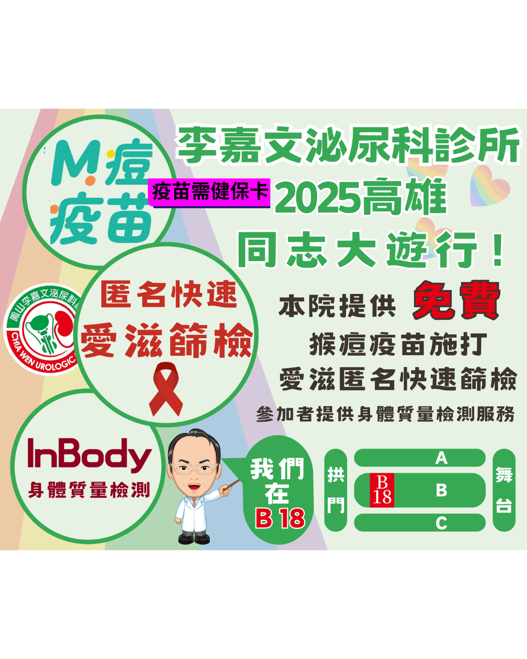 李嘉文泌尿科醫療團隊的最新公告圖片